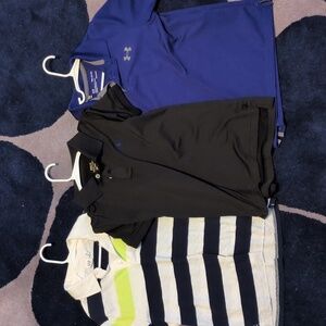 Polo, Gap, Under Armour Shirt Trio
